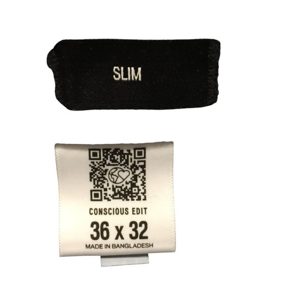 EXPRESS Men's 36x32 Slim Hyper Stretch Dusty Cornflower Jeans - Picture 5 of 5